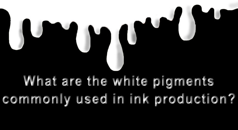 Quais são os pigmentos brancos comumente usados ​​na produção de tinta