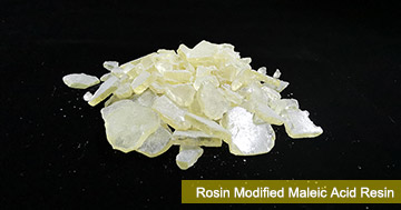 O que é resina de ácido maleico modificada com colofónia?