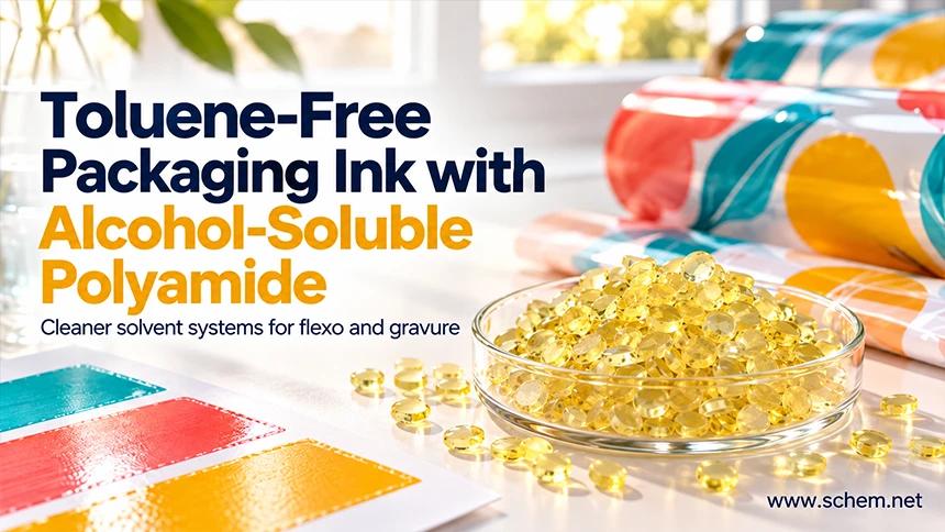 Toluene-Free Packaging Ink: What Alcohol-Soluble Polyamide Resin Changes on the Press