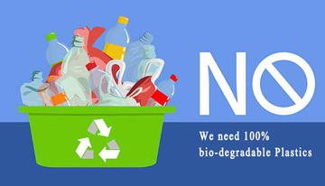 Plásticos de proibição global - proibição de plástico da União Europeia - promove o uso de plásticos biodegradáveis